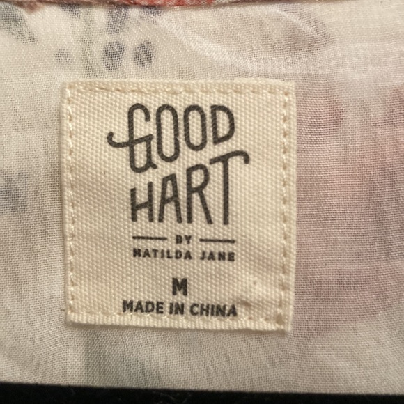 Matilda Jane Good Hart blouse - size medium - Picture 2 of 6